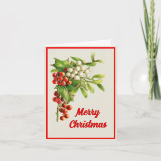Frohe Weihnachts Retro Holiday Grußkarte Karte