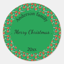 Frohe Weihnachts Retro-Name und Datum Ort