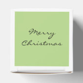 Frohe Weihnachts-Retro-Stil Geschenkschachtel (Oben)