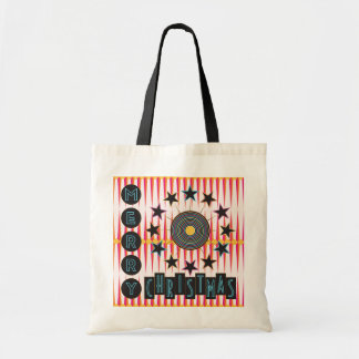 Frohe Weihnachts Retro Tasche