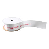 Frohe Weihnachts-Ribbon | Feste Wrapping Trip Satinband (Spule)