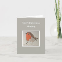 Frohe Weihnachts Robin & Ivy Card
