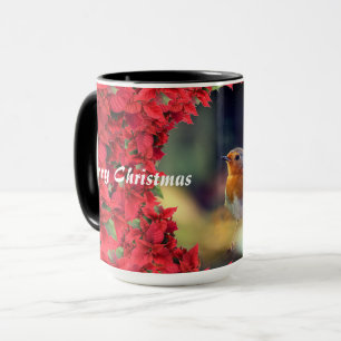 Frohe Weihnachts Robin Tasse