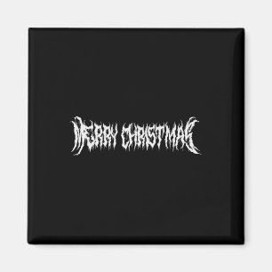 Frohe Weihnachts-Rock-Stil Magnet