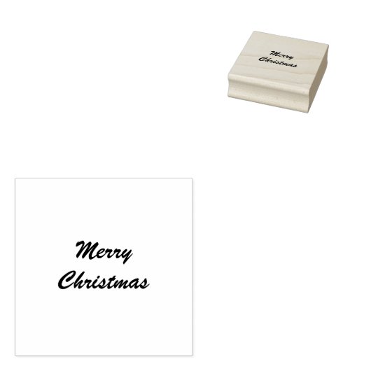 Frohe Weihnachts-Rubber-Briefmarke Gummistempel (Stempel)