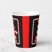 Frohe Weihnachts-Sammlung Papier-Cups Pappbecher (Links)