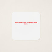 Frohe Weihnachts-Schnee-Kardinal-Karte (Rückseite)