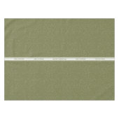 Frohe Weihnachts-Schneefall-Muster auf grünem Urla Tischdecke (Vorderseite (Horizontal))