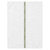 Frohe Weihnachts-Schneefall-Muster auf weißem Urla Tischdecke (Vorderseite)