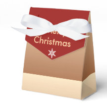 Frohe Weihnachts-Schneeflocken-Gastgeschenk-Boxen