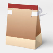 Frohe Weihnachts-Schneeflocken-Gastgeschenk-Boxen Geschenkschachtel (Rückseite)