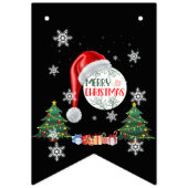 Frohe Weihnachts-Schneekollektion Banner (Zweite Fahne)
