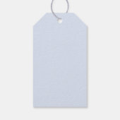 Frohe Weihnachts-Schneemann-Geschenk-Tag Geschenkanhänger (Rückseite)