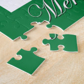 Frohe Weihnachts-Schwarzbär Puzzle (Seite)