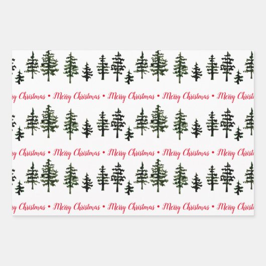 Frohe Weihnachts-Set Matte 19" x 29" Geschenkpapier Set (Vorderseite)