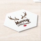 Frohe Weihnachts-Shirts Familienweihnachtsgeschenk Untersetzer (angewinkelt)