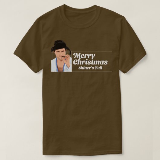Frohe Weihnachts-Shitters Full T-Shirt (Design vorne)