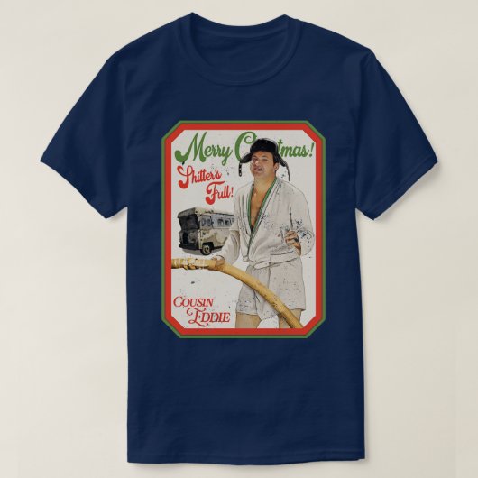 Frohe Weihnachts-Shitters Full T-Shirt (Design vorne)