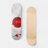 Frohe Weihnachts-Skateboard Skateboard (Vorderseite)