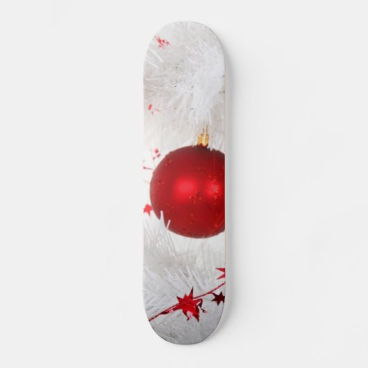 Frohe Weihnachts-Skateboard Skateboard (Vorderseite)