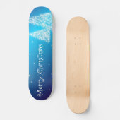 Frohe Weihnachts-Skateboard Skateboard (Vorderseite)