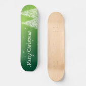 Frohe Weihnachts-Skateboard Skateboard (Vorderseite)