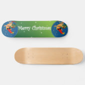 Frohe Weihnachts-Skateboard Skateboard (Horizontal)
