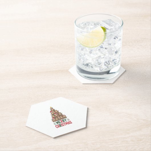 Frohe Weihnachts-Sloth-Tree Untersetzer (Vor Ort)