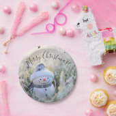 Frohe Weihnachts Snowman Party Paper Teller (Party)
