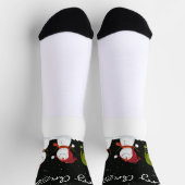 Frohe Weihnachts Snowmen Socks Socken (Oben)