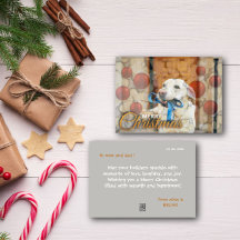 Frohe Weihnachts Spaß Ornaments Weihnachtskarte