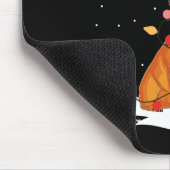 Frohe Weihnachts Spaß Weihnachten Weihnachten Fran Mousepad (Ecke)
