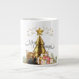 Frohe Weihnachts-Specialty-Tasse Jumbo-Tasse