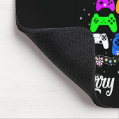 Frohe Weihnachts-Spiel-Controller Tree Kinder Erwa Mousepad (Ecke)