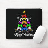 Frohe Weihnachts-Spiel-Controller Tree Kinder Erwa Mousepad (Mit Mouse)