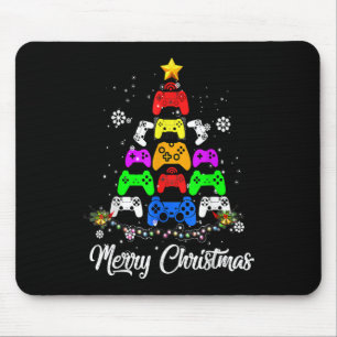Frohe Weihnachts-Spiel-Controller Tree Kinder Erwa Mousepad