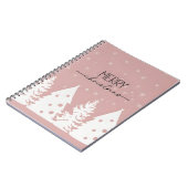 Frohe Weihnachts-Spiral-Notebook Notizblock (Linke Seite)