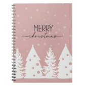 Frohe Weihnachts-Spiral-Notebook Notizblock (Vorderseite)