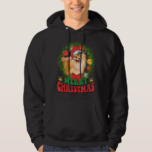 Frohe Weihnachts-Spitz Santa Dog Lover Ugly Sw Hoodie