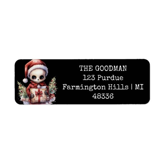 Frohe Weihnachts Spooky Gothic (Vorne)