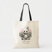 Frohe Weihnachts Spooky Gothic Ghost Tragetasche (Vorne)