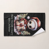 Frohe Weihnachts Spooky Gothic Handtuch (Handtuch)