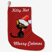 Frohe Weihnachts-Strumpf Catmas Kleiner Weihnachtsstrumpf (Vorderseite)