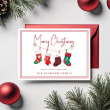 Frohe Weihnachts-Strumpf