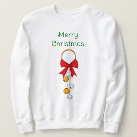 Frohe Weihnachts-Sweatshirt Sweatshirt (Design vorne)
