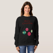 Frohe Weihnachts-Sweatshirt Sweatshirt (Vorne ganz)