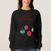 Frohe Weihnachts-Sweatshirt Sweatshirt (Vorderseite)