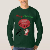 Frohe Weihnachts-Sweatshirt T-Shirt (Vorderseite)