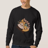 Frohe Weihnachts-Sweatshirt Winterurlaubssaison Sweatshirt (Vorderseite)