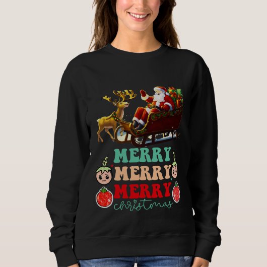 Frohe Weihnachts-T - Shirt (Vorderseite)